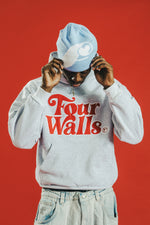 HEAVY FLEECE HOODY - ASH