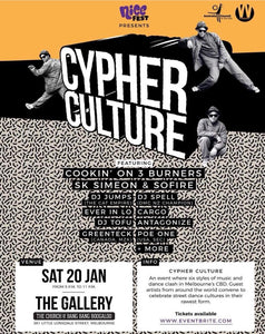 Nice Fest - Cypher Culture 20th January 2018