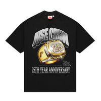 FOURWALLS X JUSE CREW 25TH YEAR ANNIVERSARY CHAMPIONSHIP TEE (BLACK) -  PRE ORDER ONLY