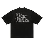 PROPERTY OF FOURWALLS TEE - BLACK