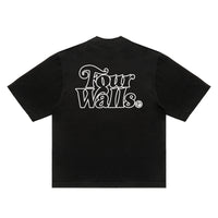PROPERTY OF FOURWALLS TEE - BLACK