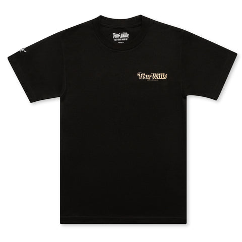 FOURWALLS SHADOW TEE (BLACK)