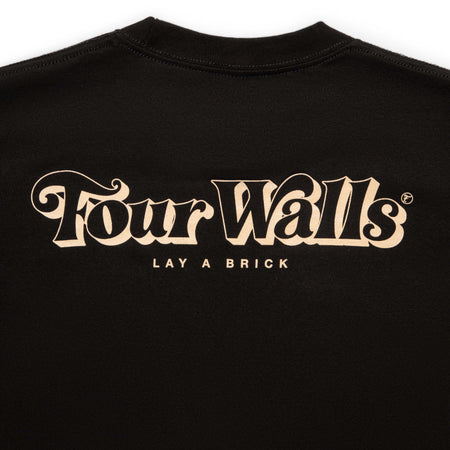 FOURWALLS SHADOW TEE (BLACK)