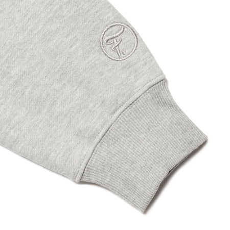 FOURWALLS CHENILLE LOGO HOODY (GREY)