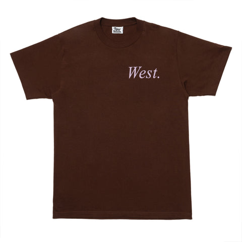 FOURWALLS WEST TEE (BROWN)