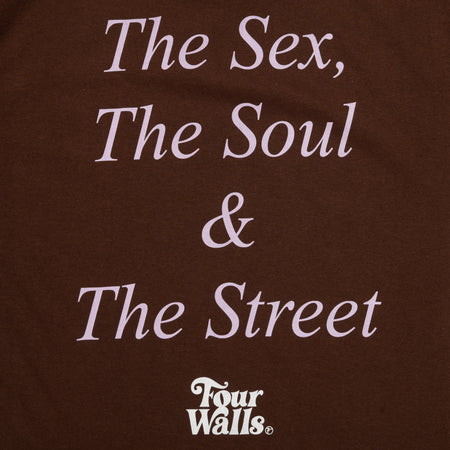 FOURWALLS WEST TEE (BROWN)