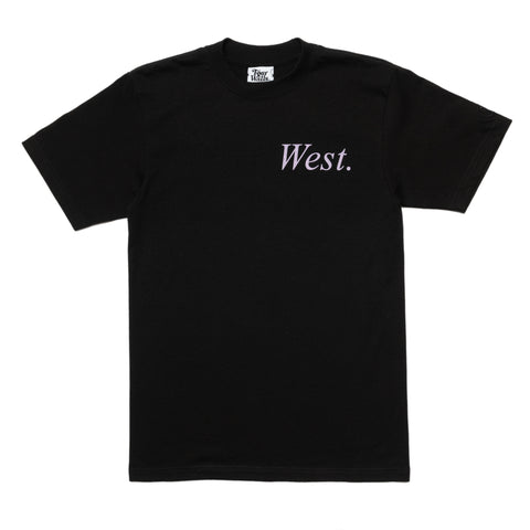 FOURWALLS WEST TEE (BLACK)