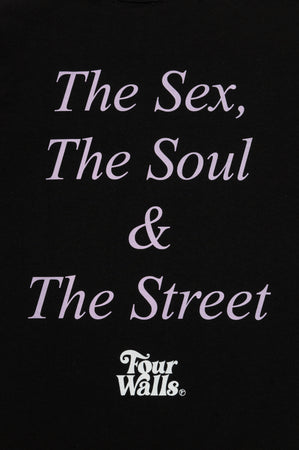 FOURWALLS WEST TEE (BLACK)